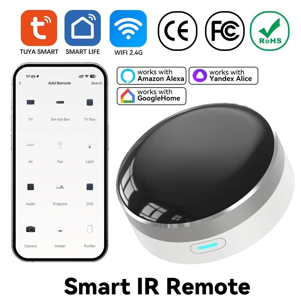 Ir Blaster Universal - YFK Uniwersalny pilot zdalnego sterowania WiFi