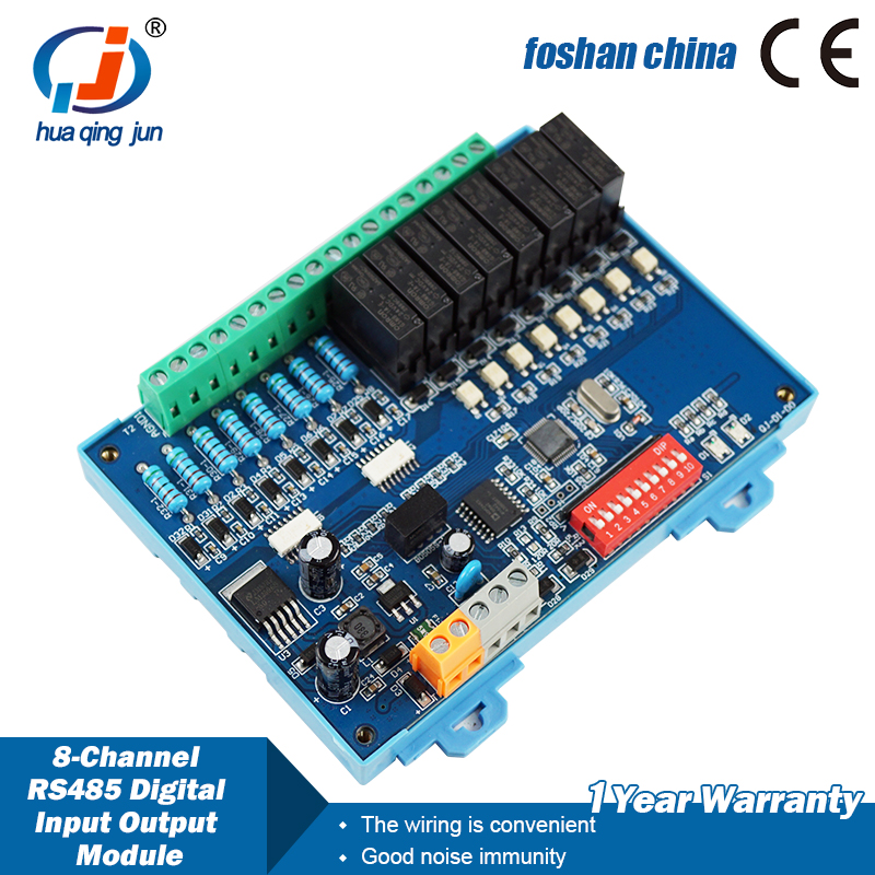 Huaqingjun 8-kanałowe wejścia  – Relay 8 Channel Board recenzja i cena