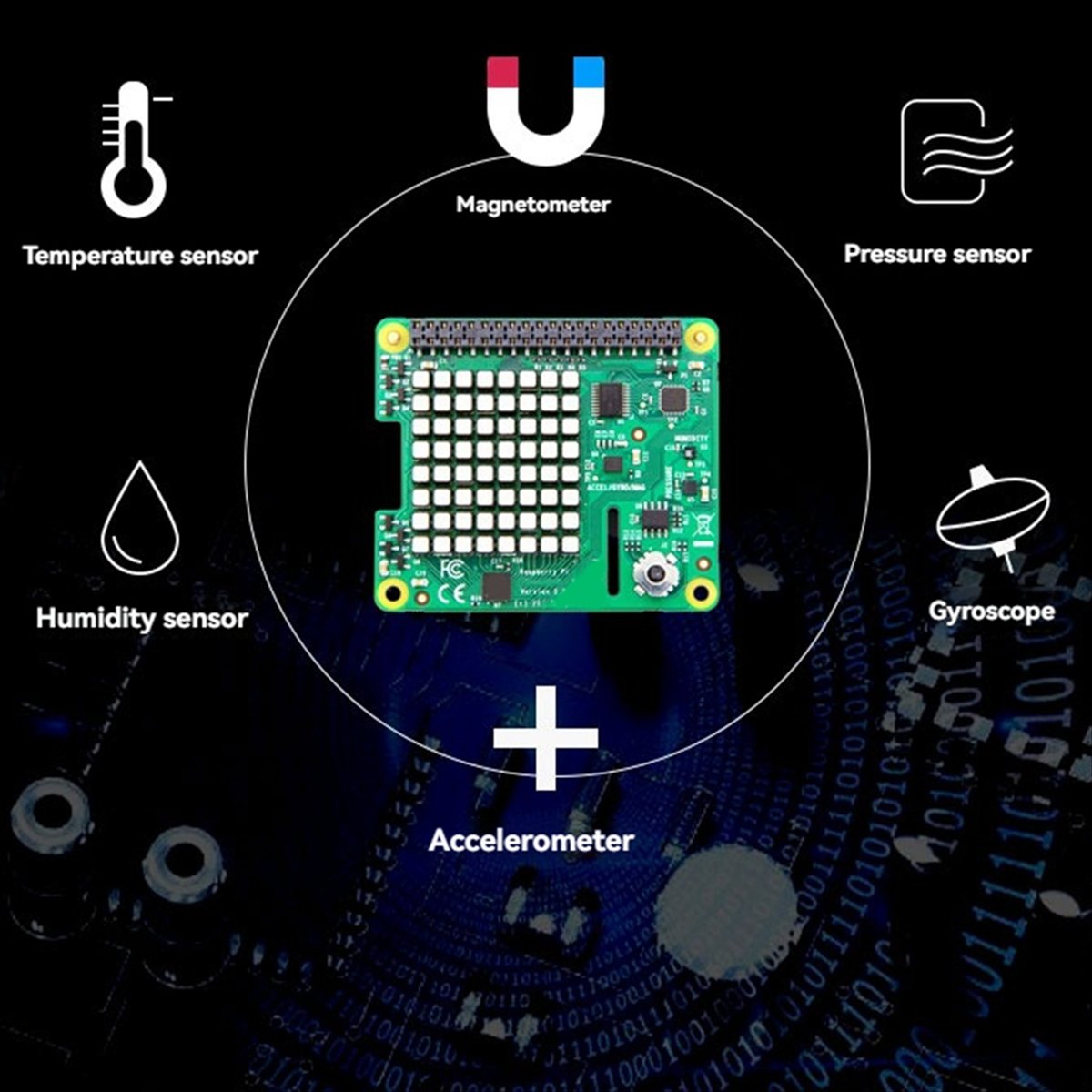 SenseHAT dla Raspberry Pi z ma – Rgb Led Matrix 8X8 recenzja i cena