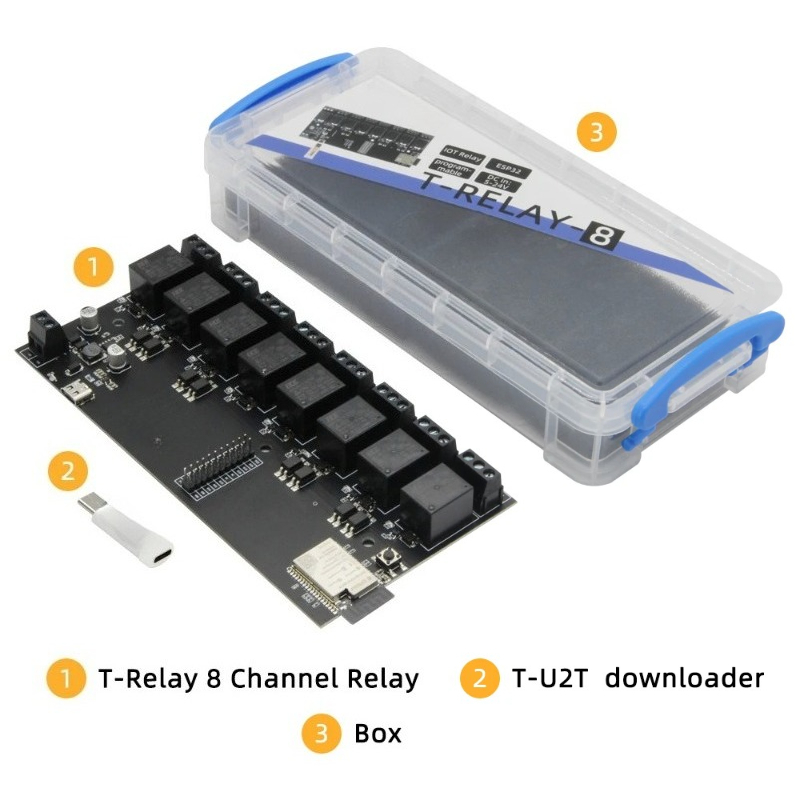 1 szt. Moduł przekaźnikowy T-R – Relay 8 Channel Board recenzja i cena