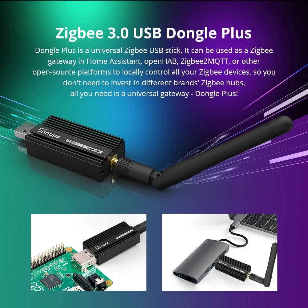 Sonoff Zigbee 3.0 USB Dongle P – Zigbee Coordinator Stick recenzja i cena