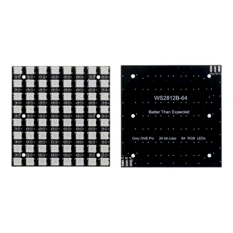 Moduł matrycy LED WS2812 5050  – Rgb Led Matrix 8X8 recenzja i cena