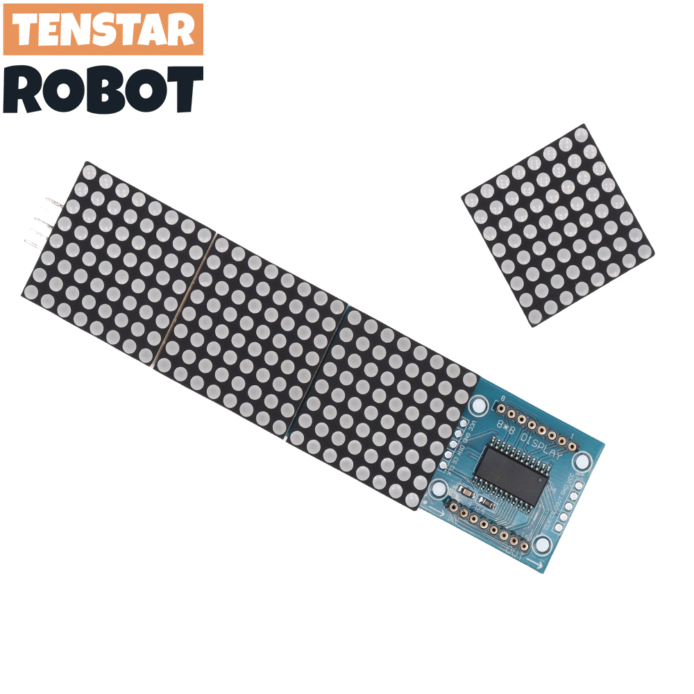 MAX7219 Mikrokontroler modułu  – Rgb Led Matrix 8X8 recenzja i cena