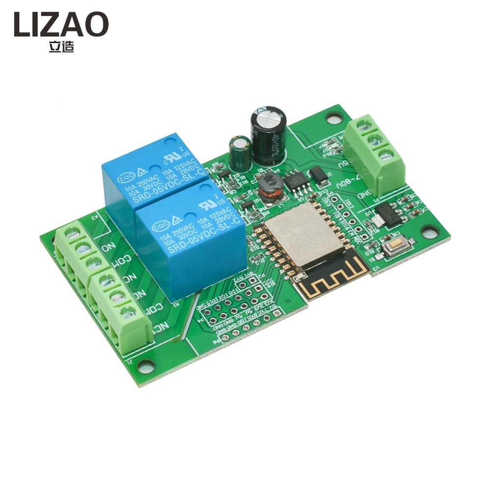 Moduł przekaźnikowy WiFi LIZAO – Relay 8 Channel Board recenzja i cena