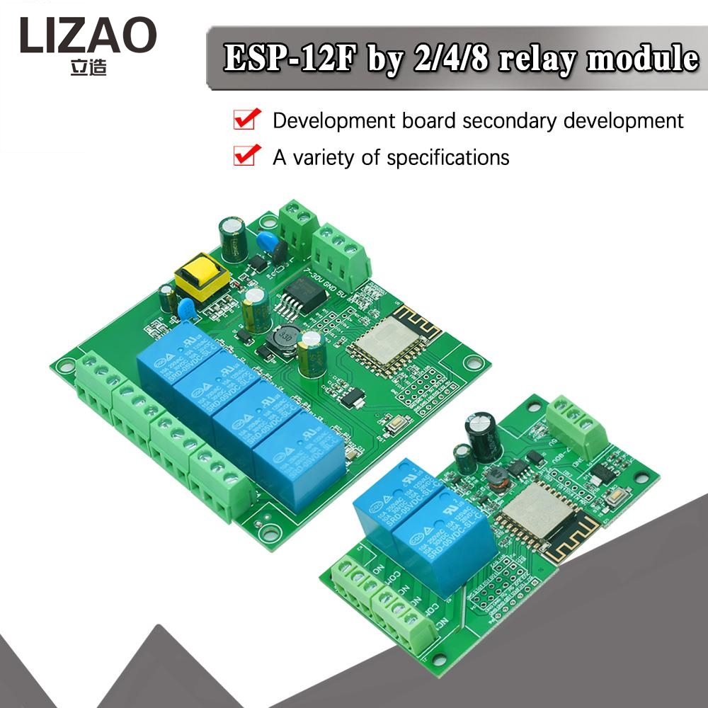 Moduł przekaźnikowy WiFi LIZAO – Relay 8 Channel Board recenzja i cena