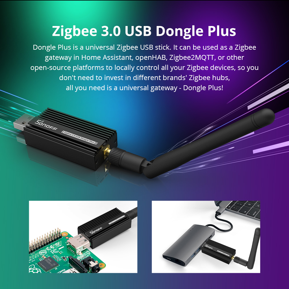 SONOFF Zigbee 3.0 USB Dongle P – Zigbee Coordinator Stick recenzja i cena
